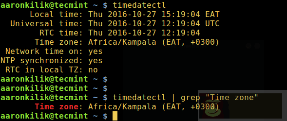 大神教你在 Linux 中查看你的时区