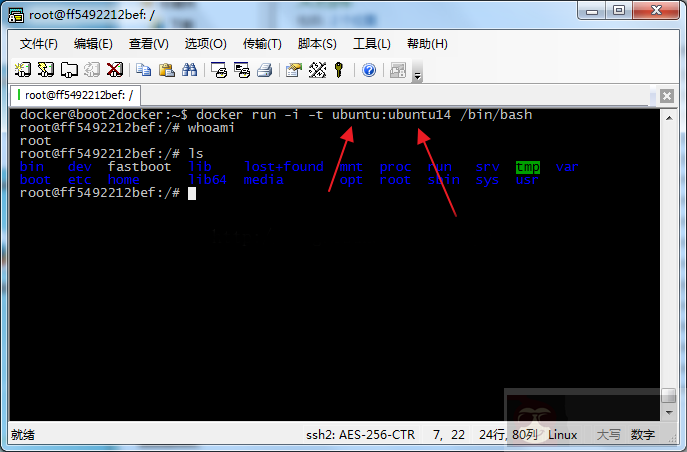 Windows7 上运行 docker 实战