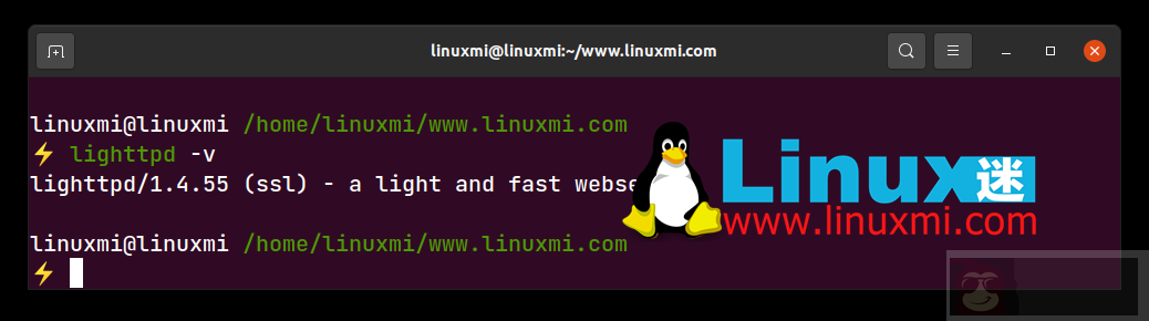 Ubuntu 安装 Lighttpd、PHP 和 MariaDB Ubuntu 安装 Lighttpd、PHP 和 MariaDB