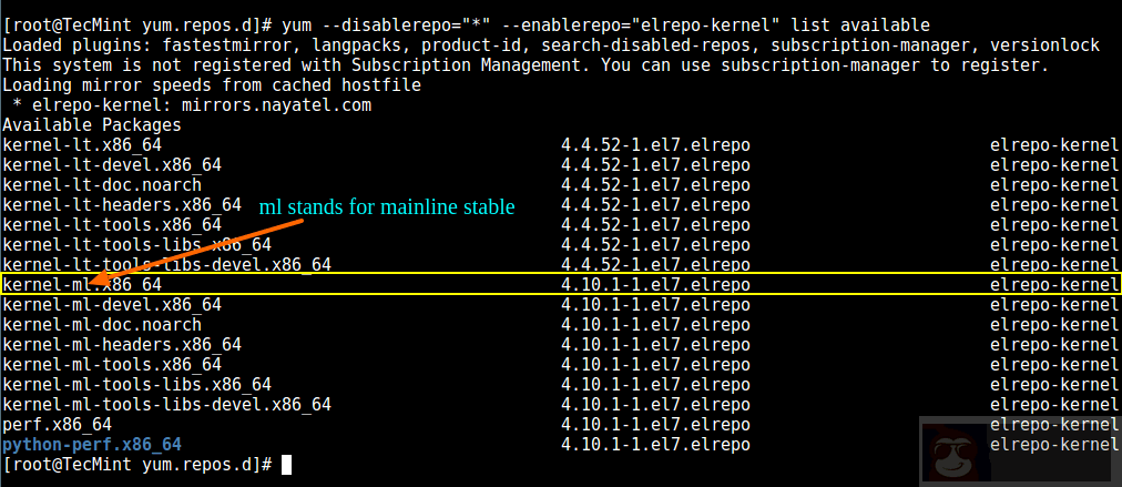 CentOS 7 怎样安装或升级最新的内核? CentOS 7 怎样安装或升级最新的内核?
