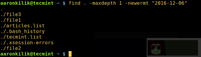 快速找到最近修改的文件！
