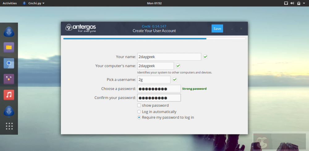 Antergos：基于 Arch 发行版