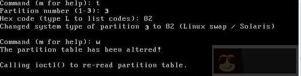 创建交换分区的两个命令