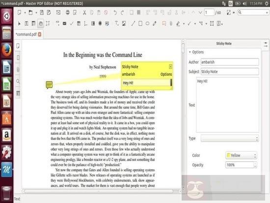谁说 PDF 无法登上 linux 的小船