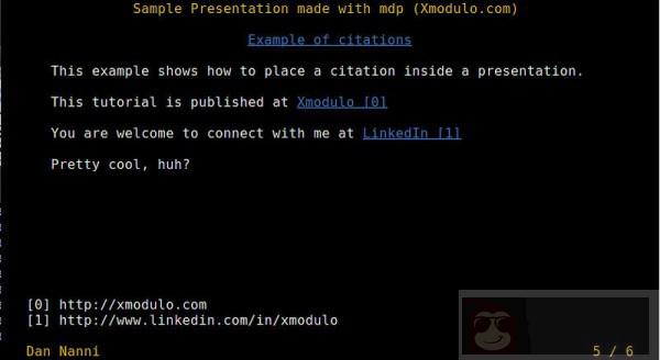 如何在 Linux 命令行中创建以及展示演示稿