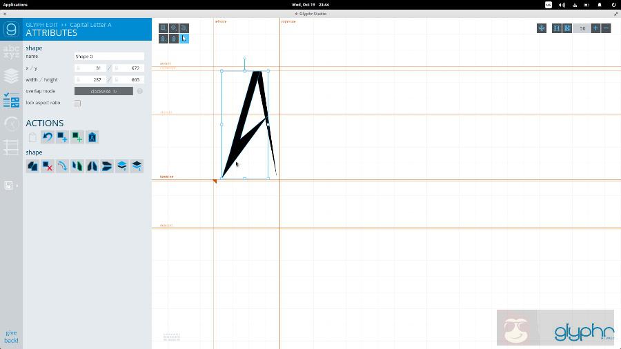 使用 Glyphr 玩转 Linux 字体 使用 Glyphr 玩转 Linux 字体