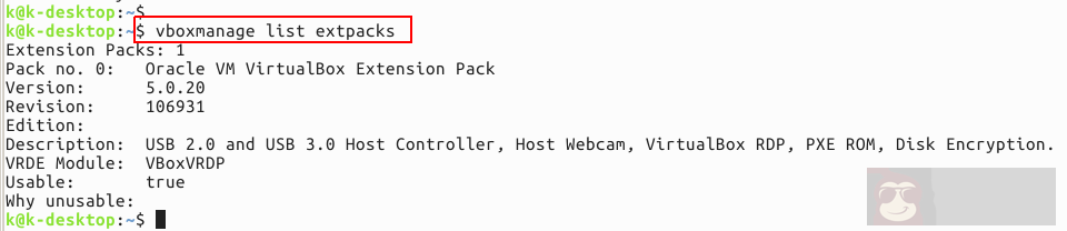 在 Linux 上使用 VirtualBox 的命令行管理界面 在 Linux 上使用 VirtualBox 的命令行管理界面