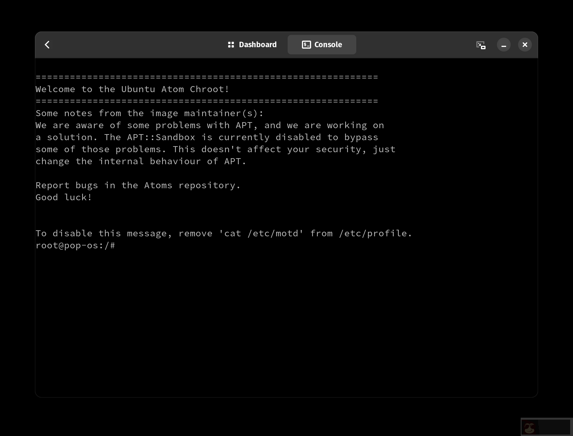 Chroot 环境管理工具