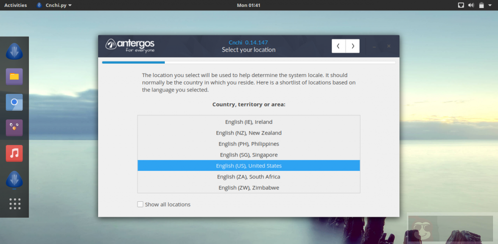 Antergos：基于 Arch 发行版