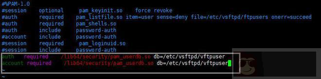 简述 FTP 部署以及虚拟用户模式的认证