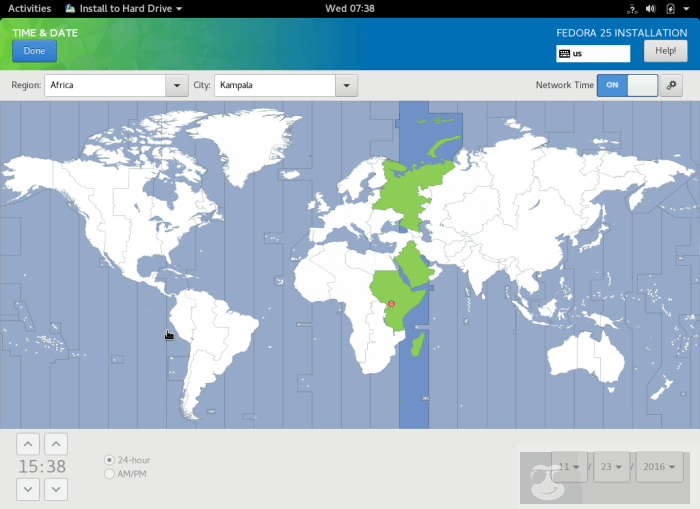 Fedora 25 Workstation 安装指南