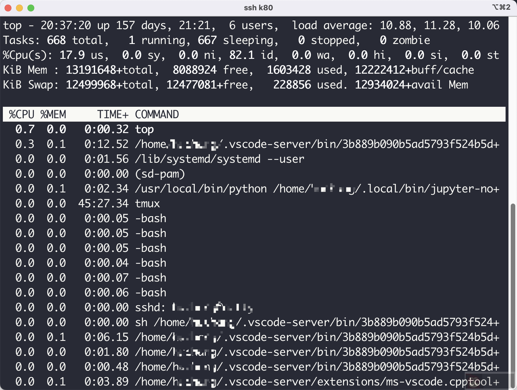 Linux 命令 top 的宝藏知识
