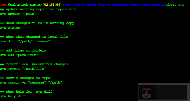 Linux 下更好用的帮助命令—cheat