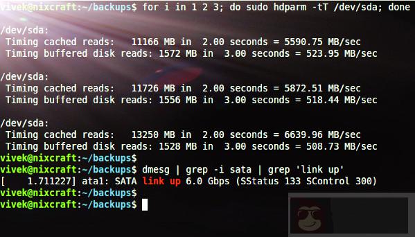 Linux 中检测硬盘操作