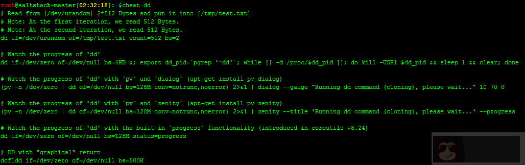 Linux 下更好用的帮助命令—cheat