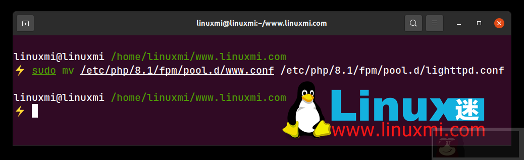 Ubuntu 安装 Lighttpd、PHP 和 MariaDB Ubuntu 安装 Lighttpd、PHP 和 MariaDB
