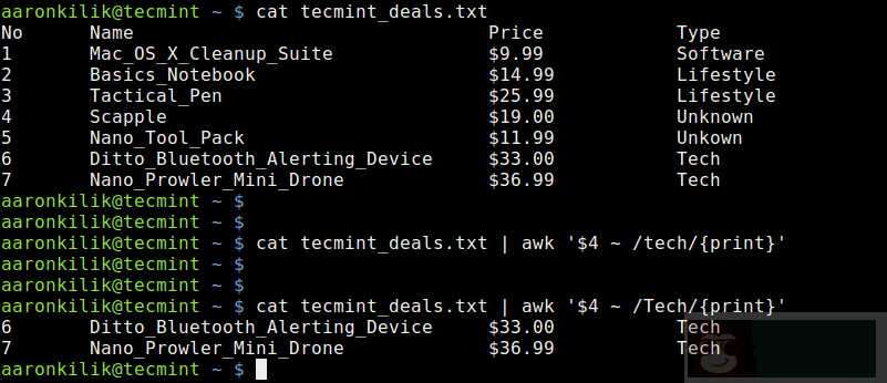 AWK 怎么读取标准输入（STDIN）