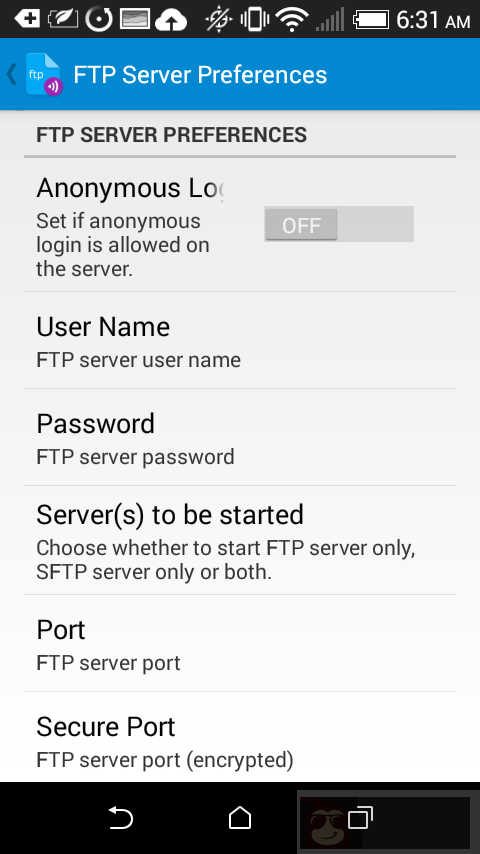 FTP 在电脑和安卓设备间的妙用！