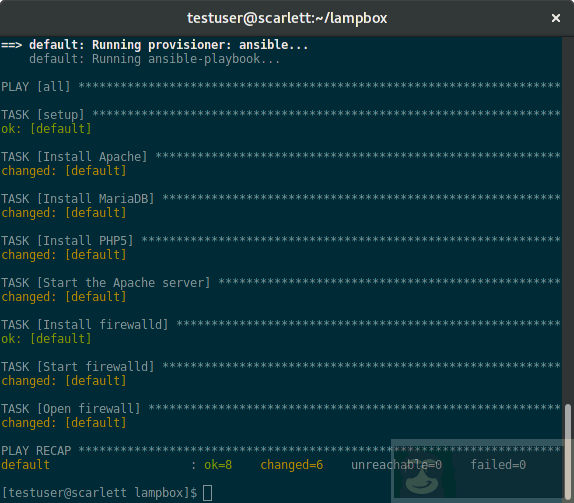 用 Ansible 来交付 Vagrant 实例