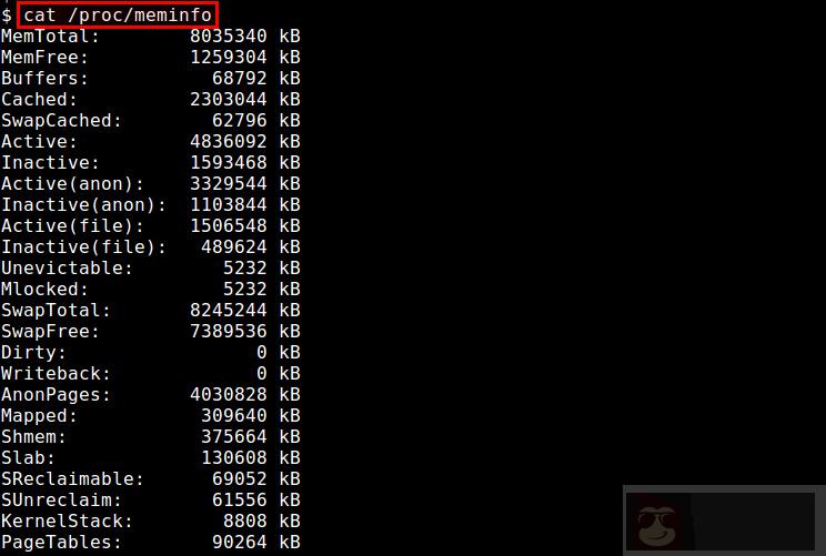 如何查看 Linux 的内存使用状况 如何查看 Linux 的内存使用状况