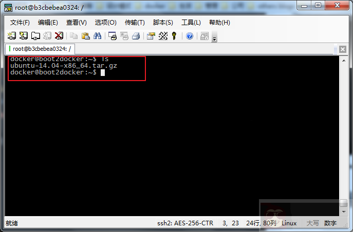 Windows7 上运行 docker 实战