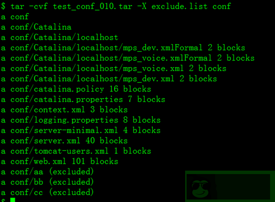 使用 tar 打包,如何排除某些文件夹呢? 使用 tar 打包,如何排除某些文件夹呢?