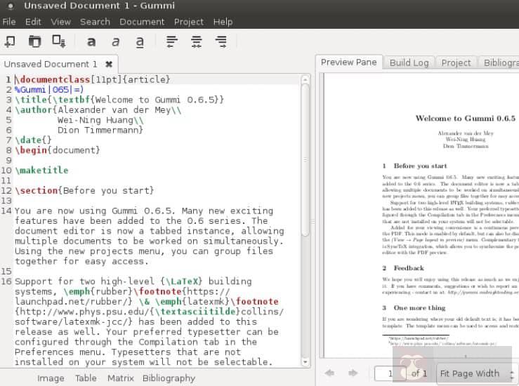Linux 平台上好用的 LaTeX 编辑器