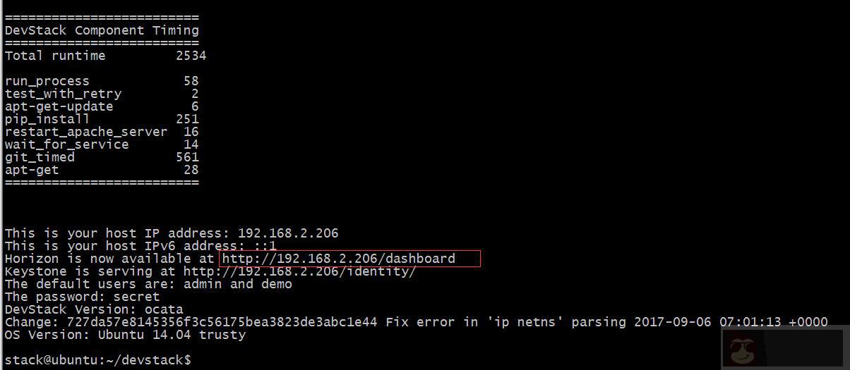 DevStack 自动化安装 DevStack 自动化安装