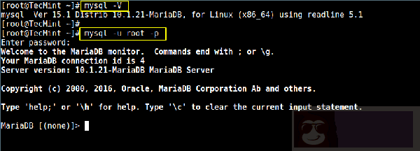 三步搞定 CentOS7 下的 MariaDB 10 三步搞定 CentOS7 下的 MariaDB 10
