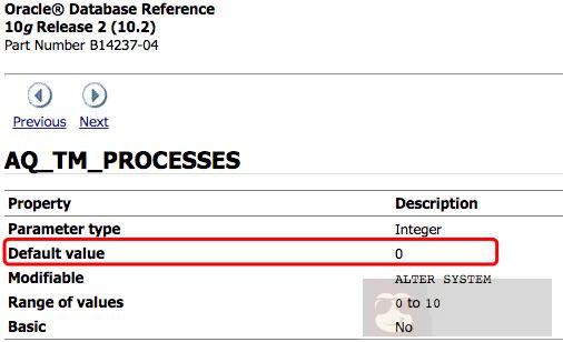 Oracle 参数之 set 与 reset 设置
