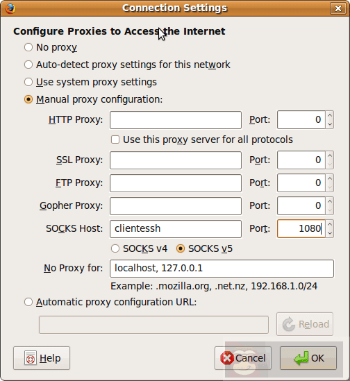 安装带有 SSH 的 SOCKS 服务器! 安装带有 SSH 的 SOCKS 服务器!