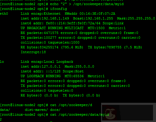 Zookeeper 集群搭建 Zookeeper 集群搭建