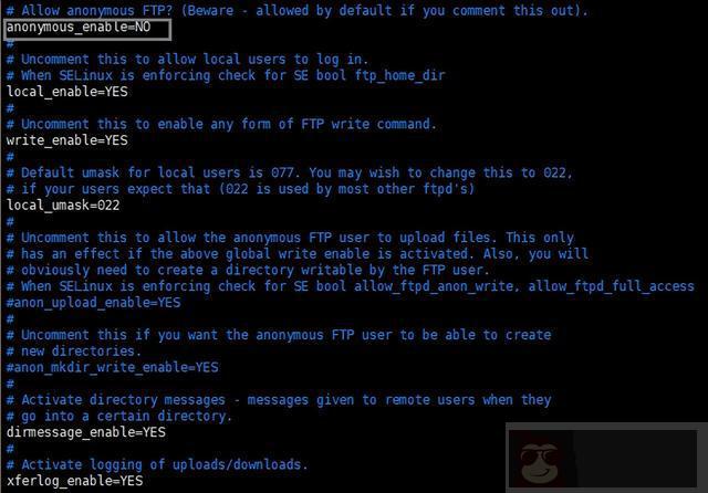 简述 FTP 部署以及虚拟用户模式的认证