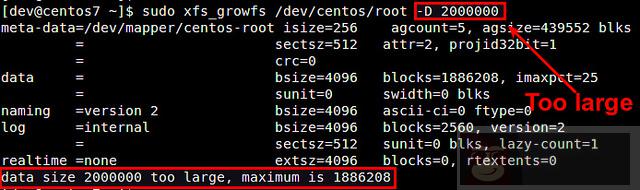 经验分享,如何扩展 XFS 文件系统 ! 经验分享,如何扩展 XFS 文件系统 !