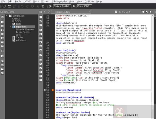 Linux 平台上好用的 LaTeX 编辑器