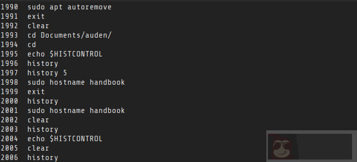 在 Linux 中怎样使用 history 命令? 在 Linux 中怎样使用 history 命令?