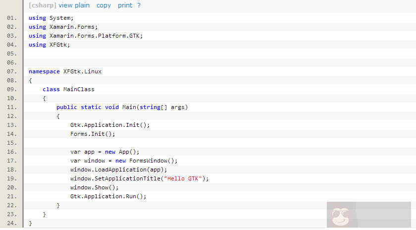 .NET Conf 2017 后初尝 Xamarin Forms 3.0@Linux