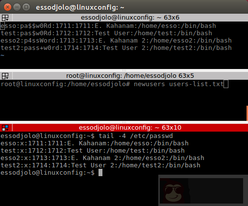 在 Linux 中如何自动批量创建用户