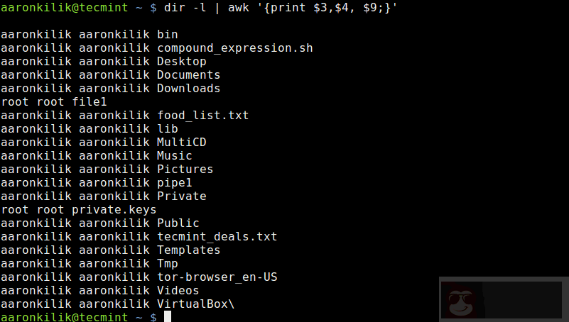 AWK 怎么读取标准输入（STDIN）
