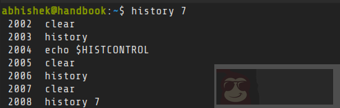 在 Linux 中怎样使用 history 命令? 在 Linux 中怎样使用 history 命令?