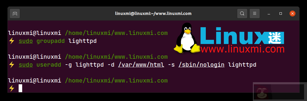 Ubuntu 安装 Lighttpd、PHP 和 MariaDB Ubuntu 安装 Lighttpd、PHP 和 MariaDB
