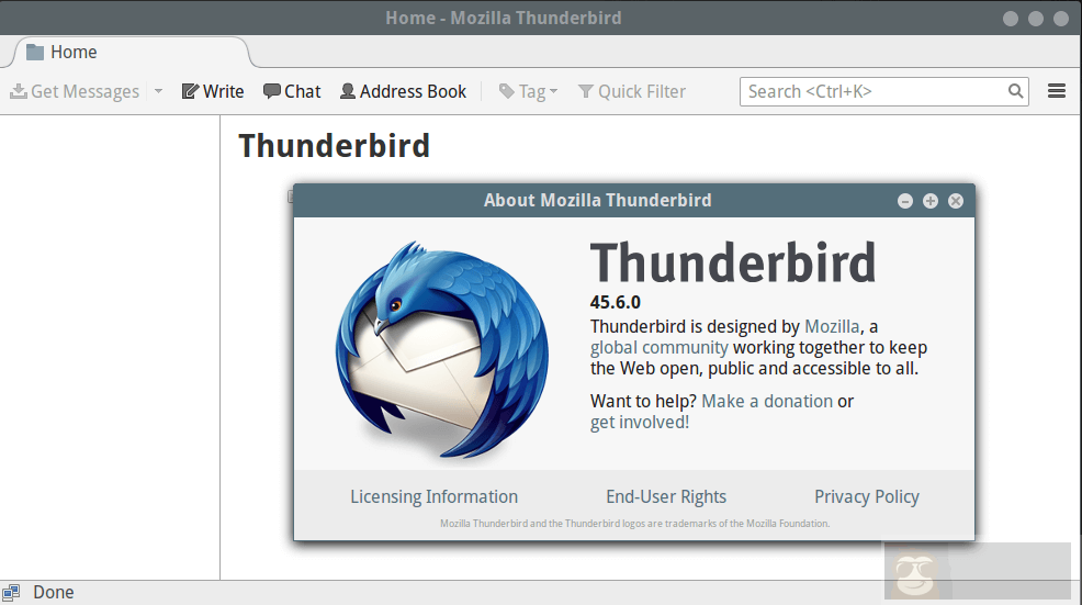 在 Linux 中安装新版的 Thunderbird 邮件客户端