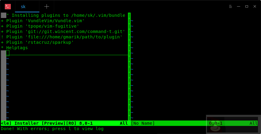 使用 Vundle 管理 Vim 插件