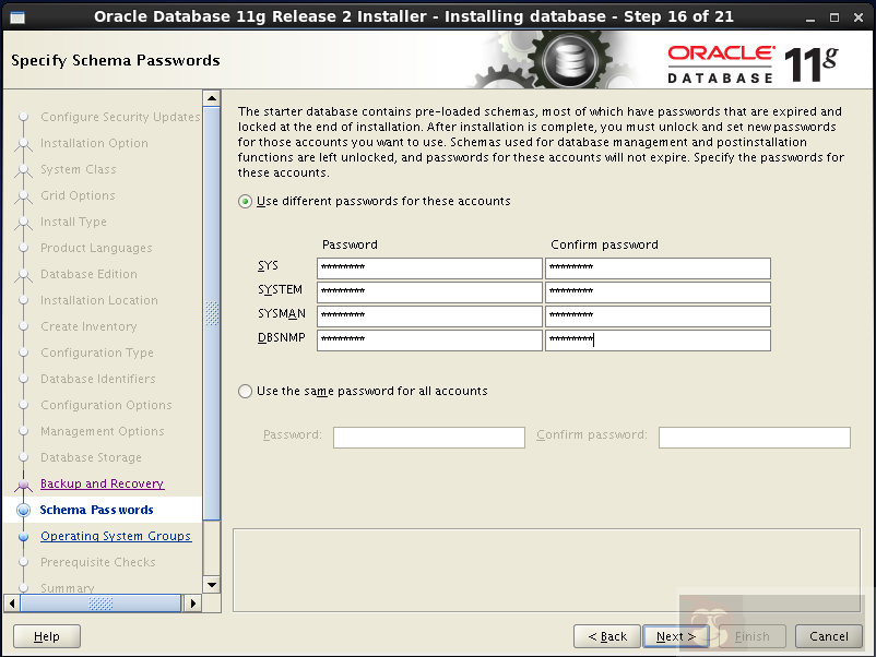 在 Cenntos6.8 下安装 Oracle11g 在 Cenntos6.8 下安装 Oracle11g
