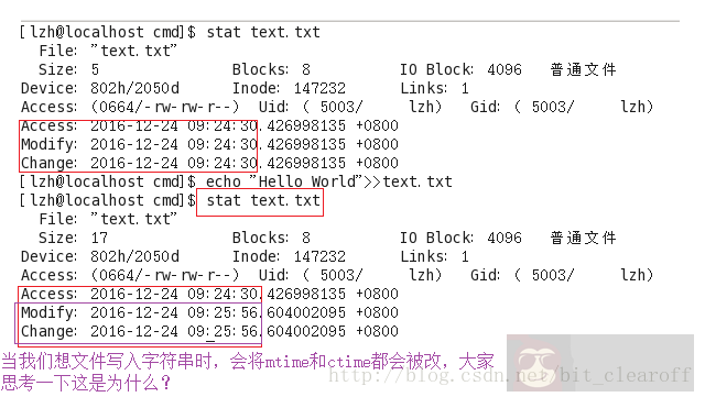 Linux 的 3 个文件时间 Linux 的 3 个文件时间