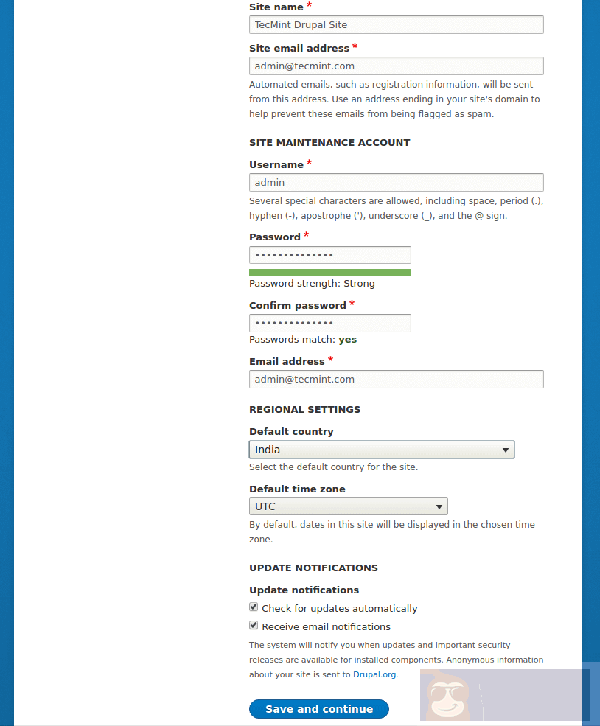 在 RHEL、CentOS 上安装建站神器 Drupal 8 在 RHEL、CentOS 上安装建站神器 Drupal 8