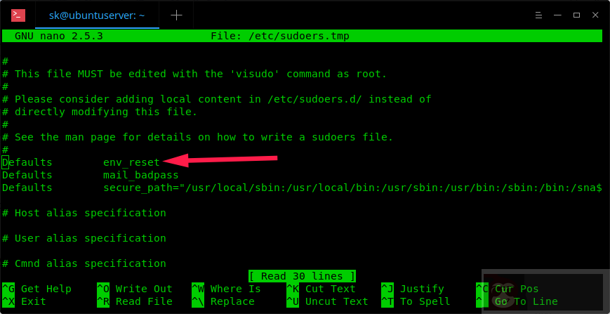 让你在终端输入密码时显示星号