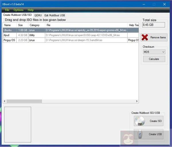 不同操作环境下，如何制作多重引导 USB？