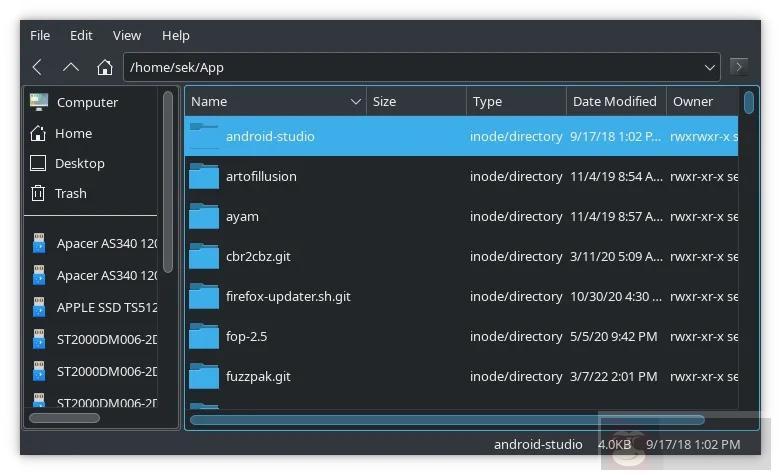 Linux QtFM 文件管理器 Linux QtFM 文件管理器