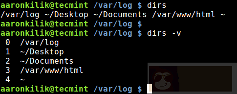 高效的浏览 Linux 目录结构：pushd 和 popd 命令